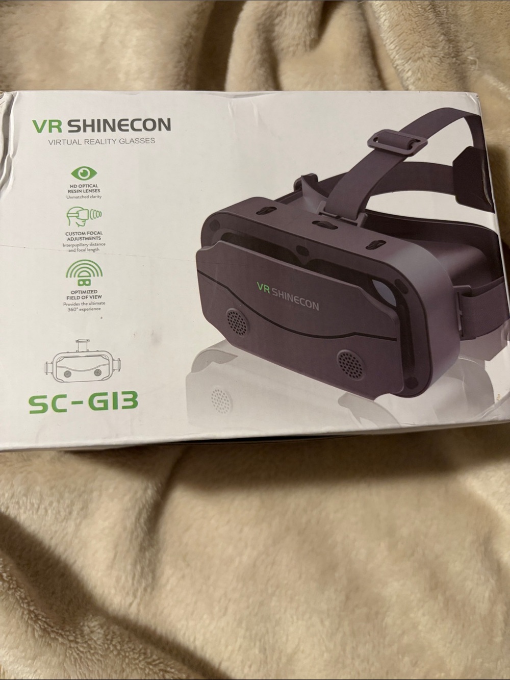 SC-G13 Virtual Reality Headset - Black